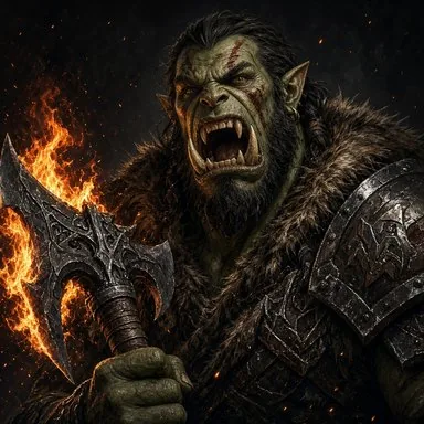 Grak Ironhide, Barbarian